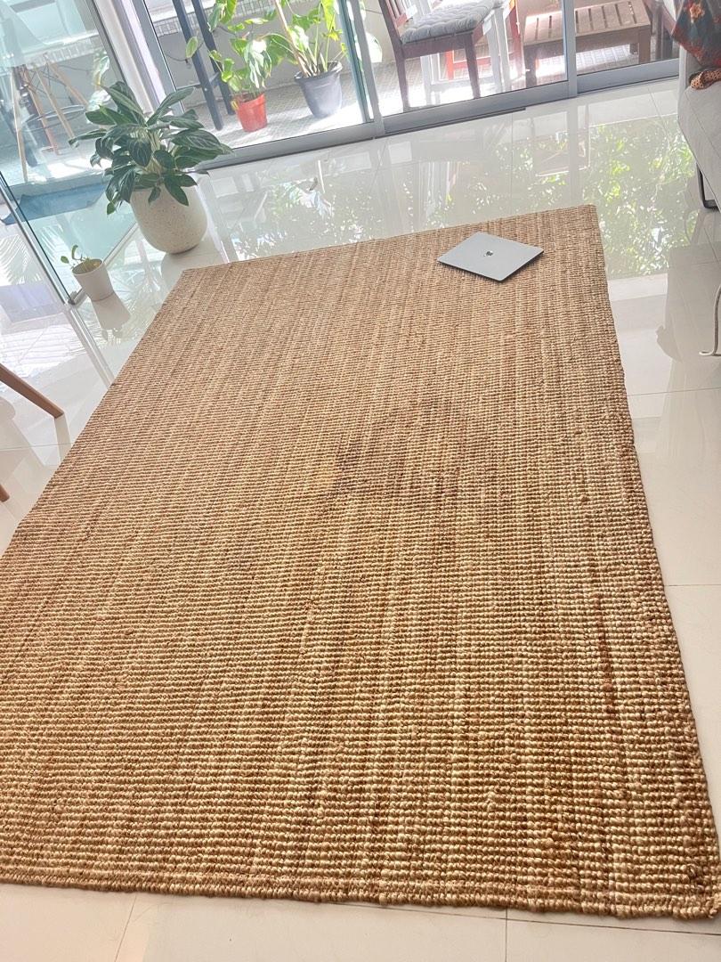 Ikea Jute Rug, Furniture & Home Living, Home Decor, Carpets, Mats