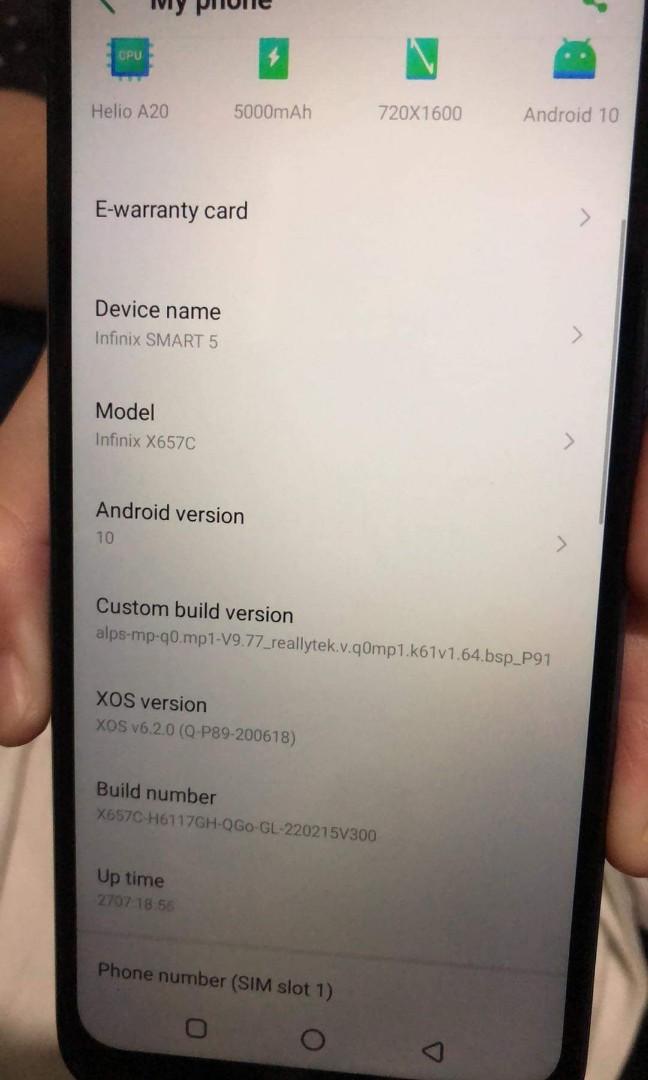 Infinix Smart 5, Mobile Phones & Gadgets, Mobile Phones, Android Phones