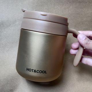 Insulated Stainless Steel Double-Walled Leakproof Coffee Cup or Food Tumbler