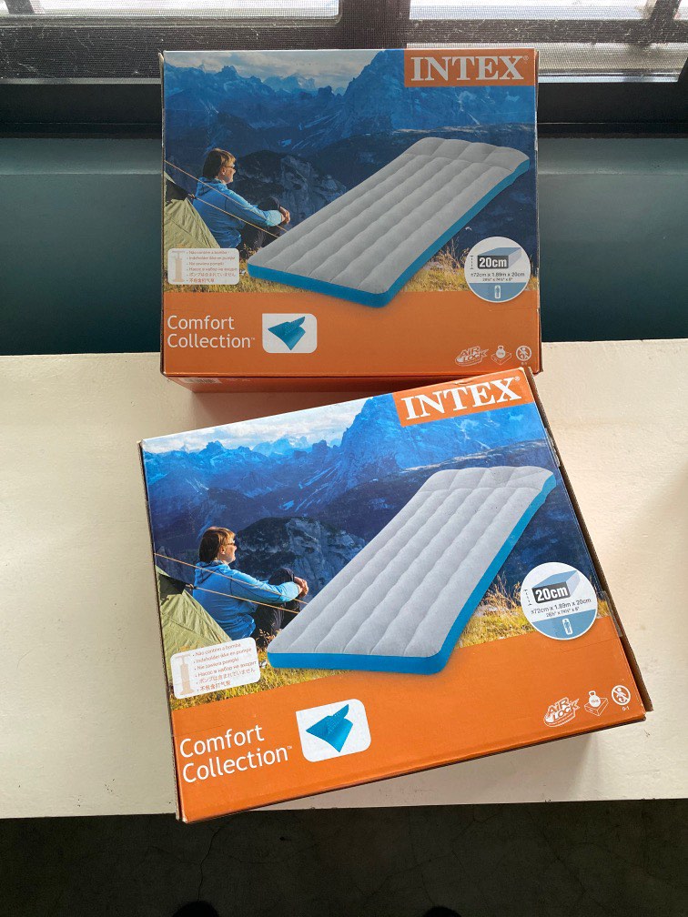 2X Intex Inflatable Beds , Hobbies & Toys, Travel, Travel Essentials