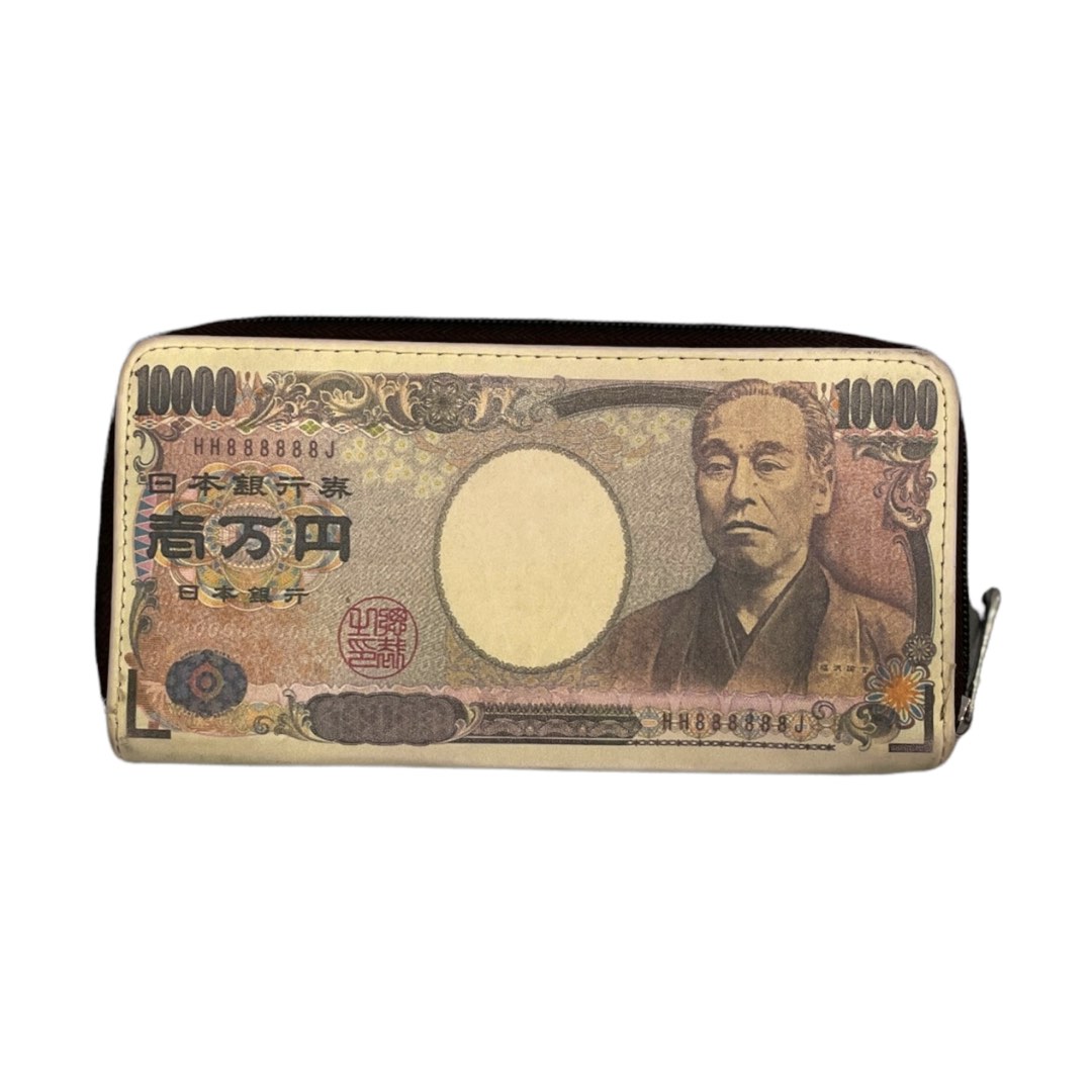 Japanese Yen Long Wallet, Men