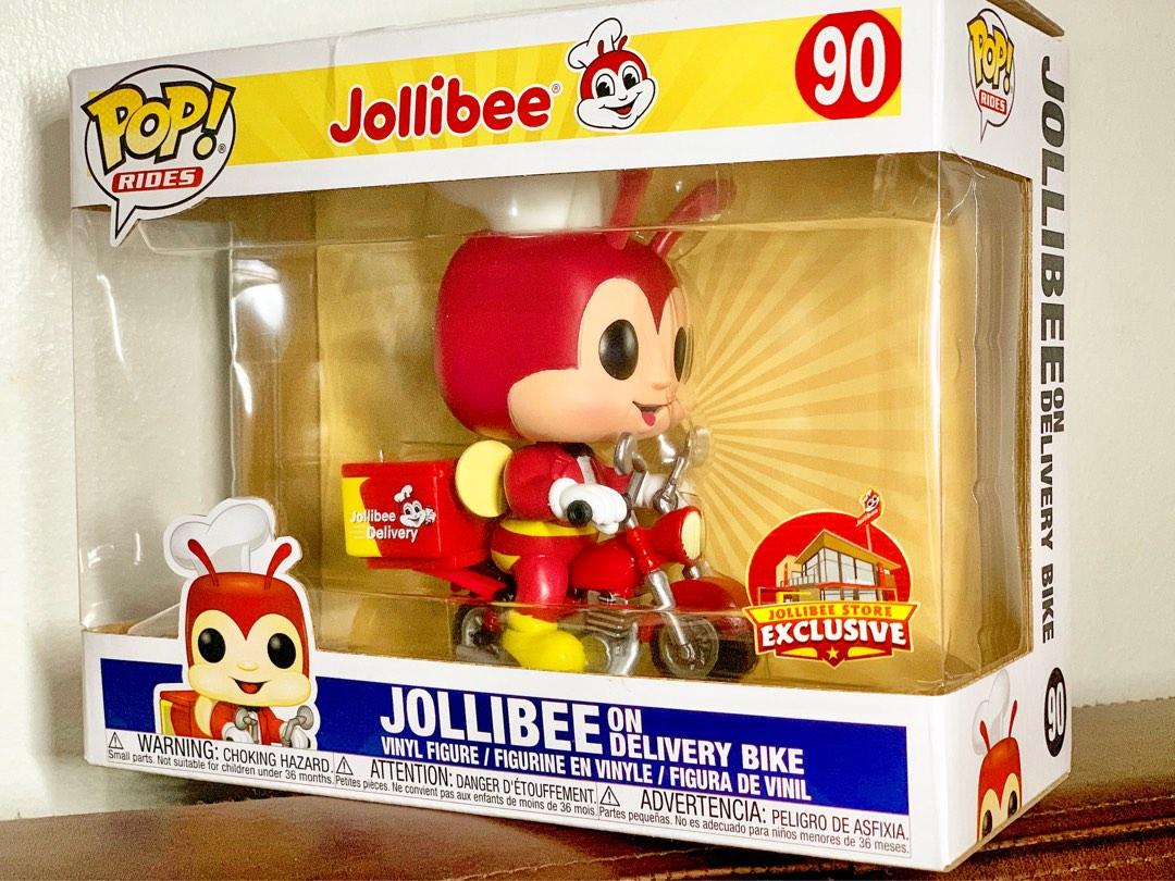 funko pop jollibee on delivery bike
