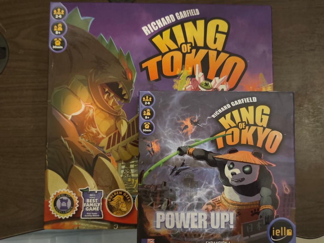 King of Tokyo w/ Expansion Bundle (Tabletop/Board game), Hobbies & Toys