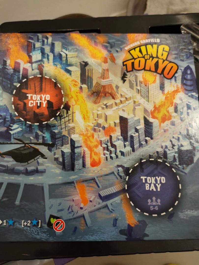 King of Tokyo w/ Expansion Bundle (Tabletop/Board game), Hobbies & Toys