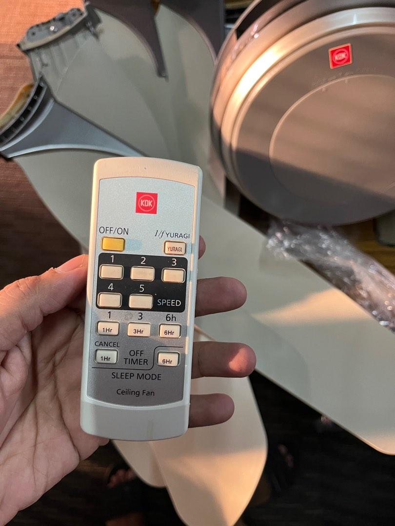 Kipas siling kdk 5 speed, Furniture & Home Living, Lighting & Fans