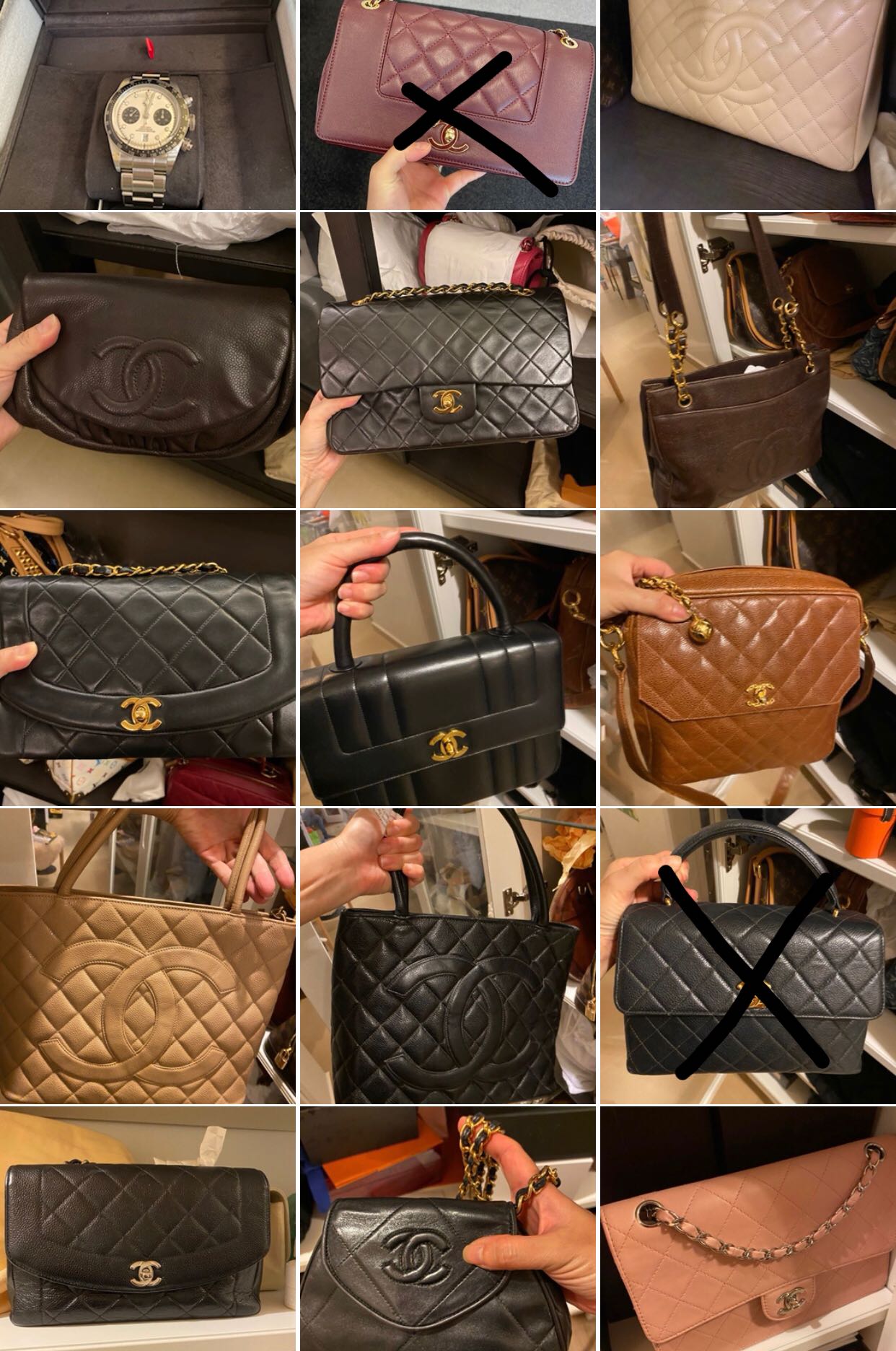 LV and Chanel bags clearance sale