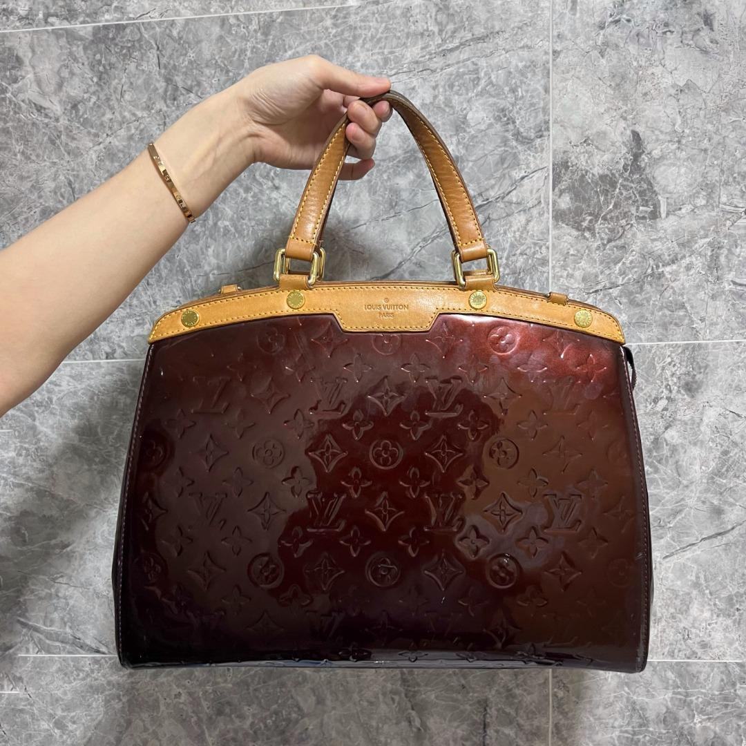 LV Brea Patent Leather Rouge GM Patent Leather, Luxury, Bags & Wallets on  Carousell