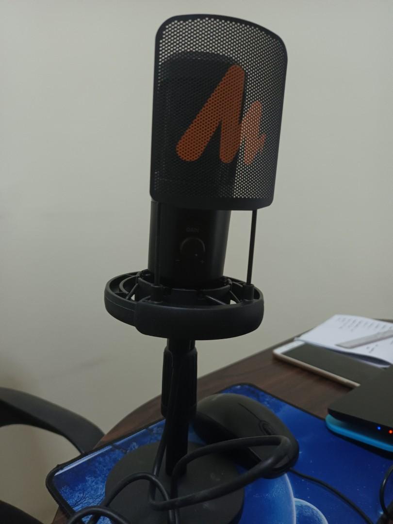 MAONO AU-PM461 TR USB Microphone Condenser Recording PC Mic, Audio ...