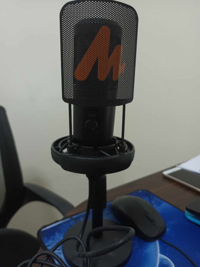 MAONO AU-PM461 TR USB Microphone Condenser Recording PC Mic, Audio ...