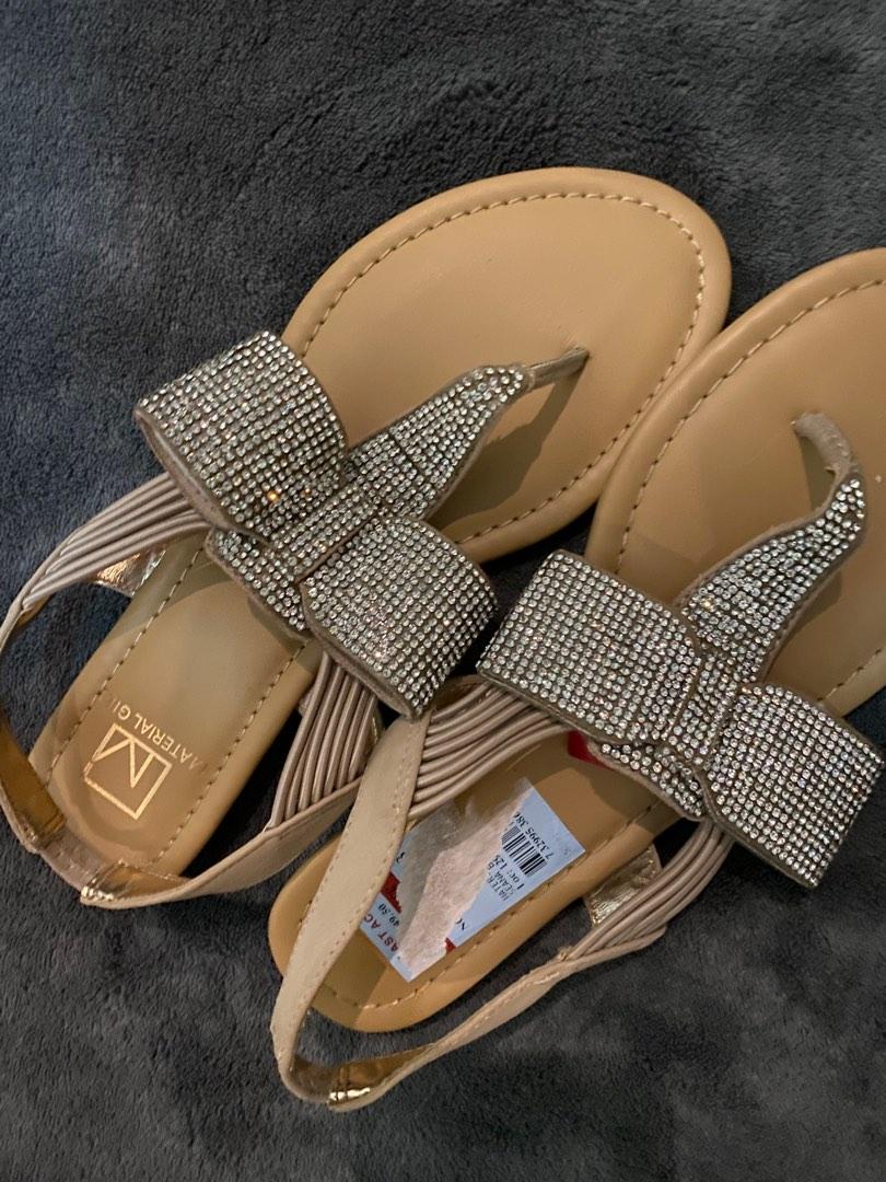 Material girl outlet bow sandals