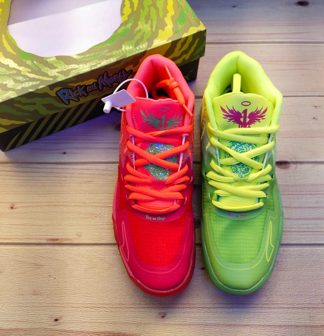 MB.01 LaMelo Ball Shoes Rick and Morty Men Shoes ACTUAL PHOTO POSTED