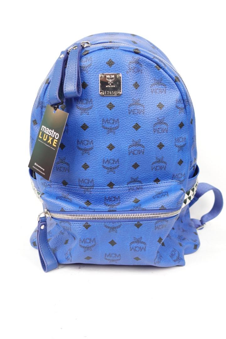 Mcm bookbag clearance blue