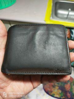 mens lacoste wallet