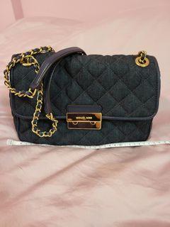 Michael Kors Denim shoulder cum Cross body bag