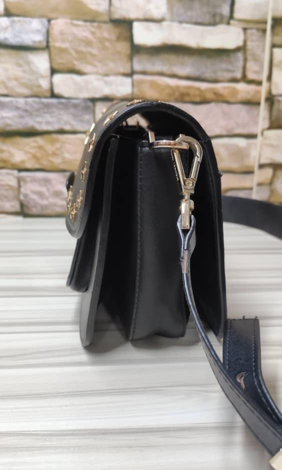 Michael Kors Sloan Editor Studded Leather Shoulder Bag Women s