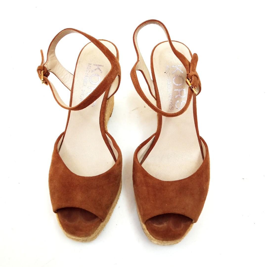Michael kors shop suede wedges