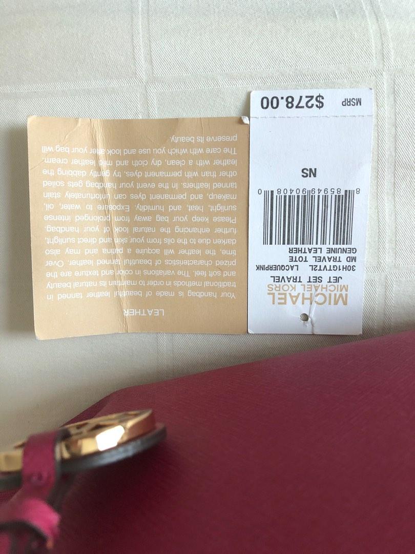 Michael Kors Tote Bag Jet Set Travel