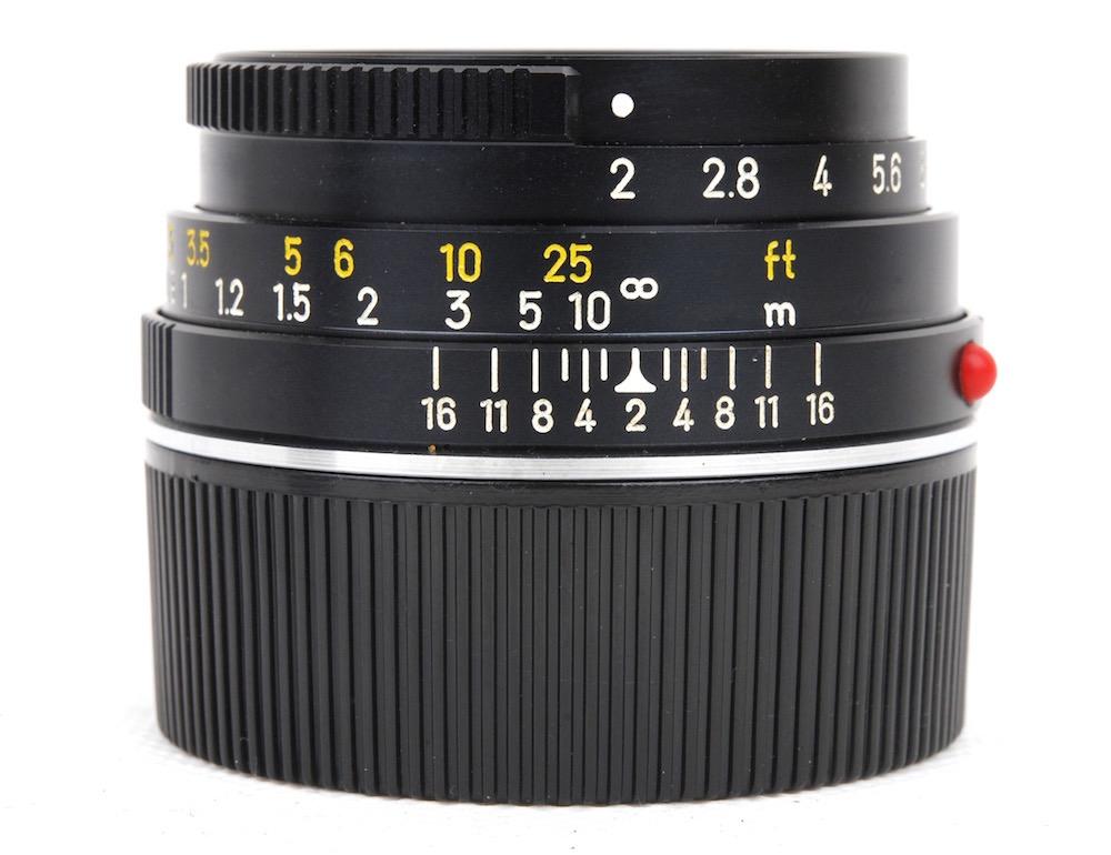 美品】MINOLTA/美能達M-ROKKOR-QF 40mm F/2 CLE LEICA M口鏡頭帶