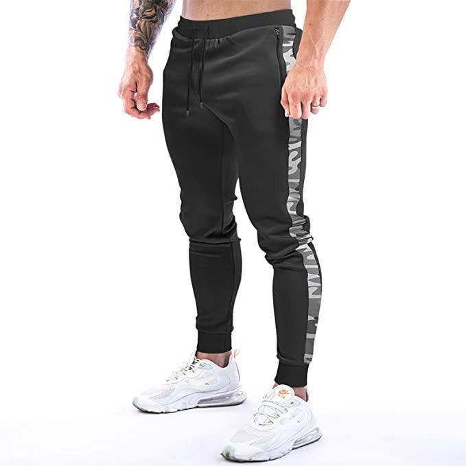 Moamoaboa Mens Gym Joggers Sweatpants Slim Fit Jogging Tracksuit