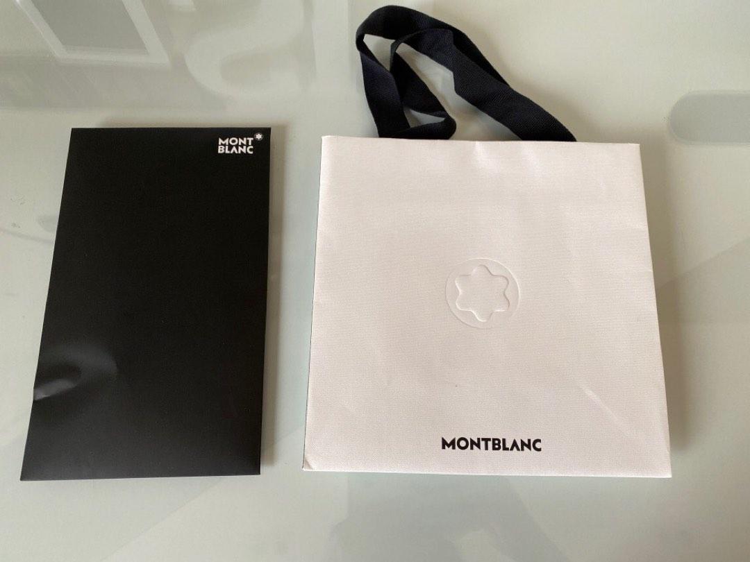 Montblanc paper bag & envelope, Everything Else on Carousell