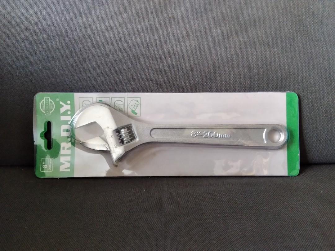 Mr. DIY Adjustable Wrench 8" JualSaja, Everything Else, Others on Carousell