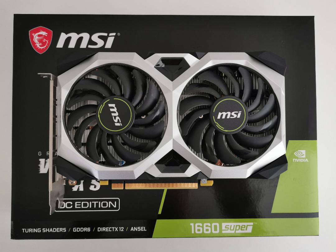 Msi nvidia geforce gtx 1660 super ventus xs oc 6g shop