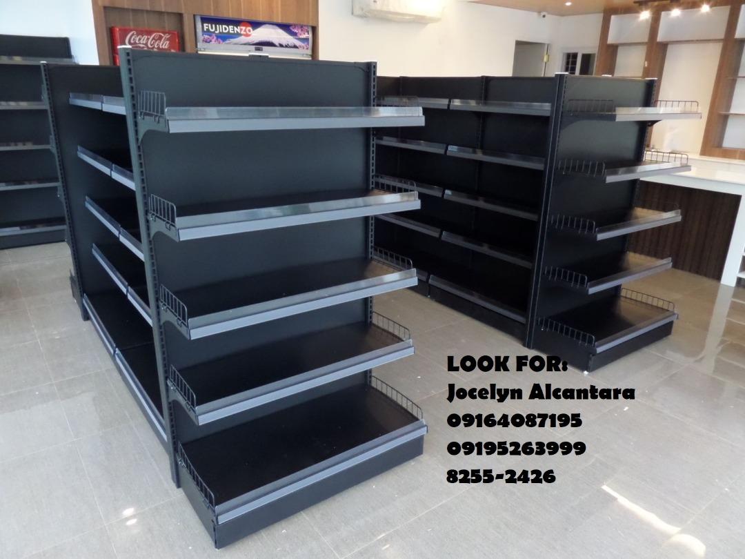 Multi metal shelves steel racking standee racks, Furniture & Home ...