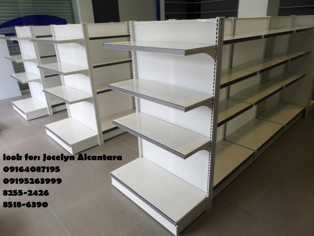 Multi metal shelves steel racking standee racks, Furniture & Home ...