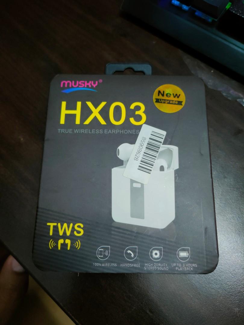 Musky hx03 wireless earphones best sale