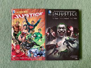 New 52 Justice League and Injustice Gods Among Us Volume 1 (HC)