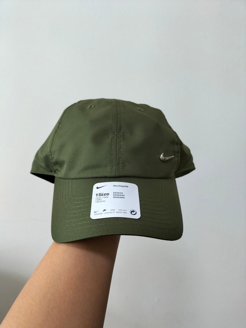 Olive green sales hat nike