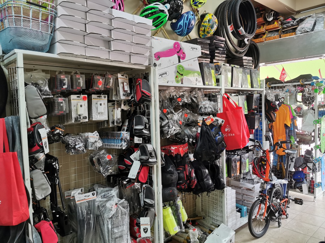 Bicycle shop at changi village clearance