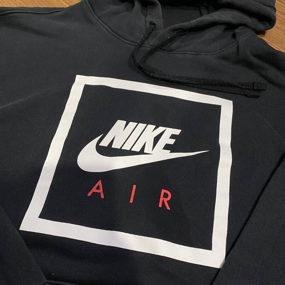 Nike air clearance box logo hoodie
