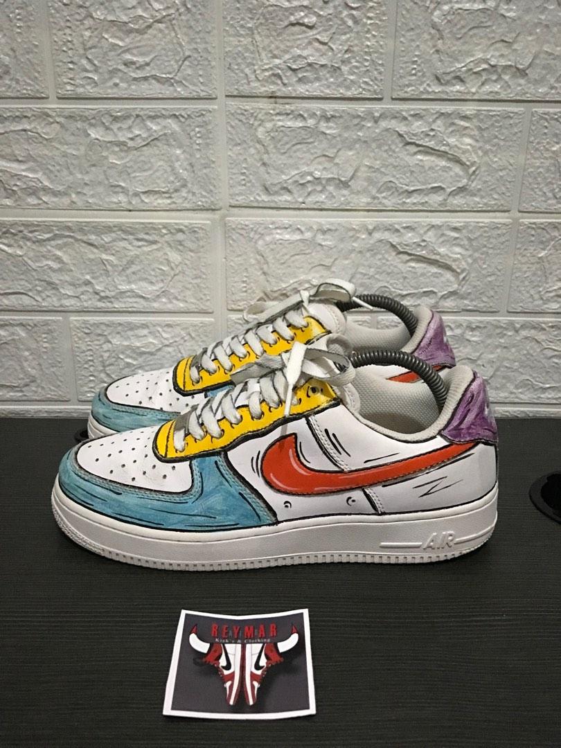 Air force 1 white paint online