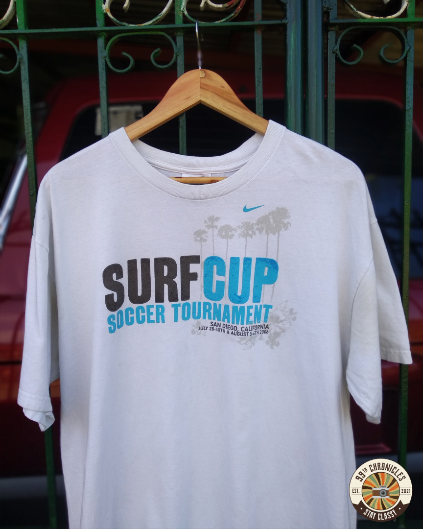 Nike Surf Cup Soccer Tournament, Men's Fashion, Tops & Sets, Tshirts & Polo Shirts on Carousell