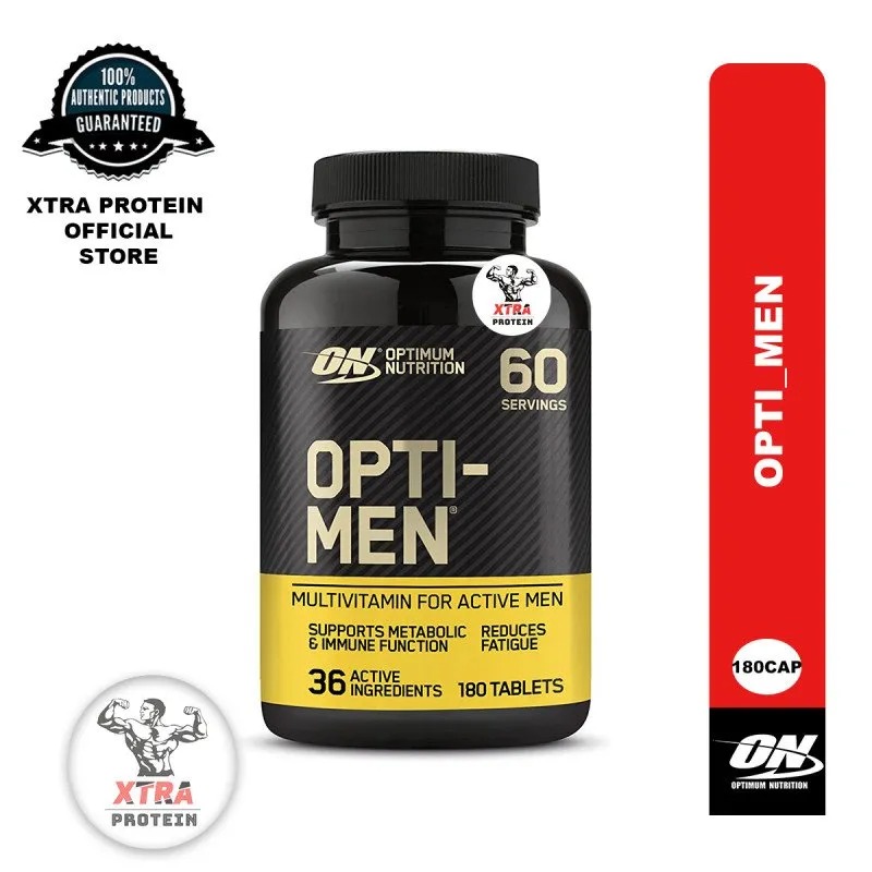Optimum Nutrition Opti-Men (180 Tablets) Multivitamin, Health ...