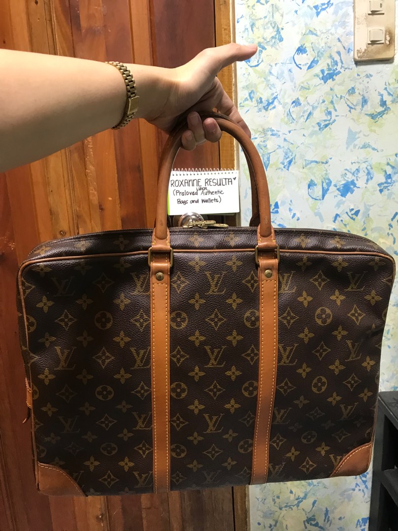 Pre-loved Louis Vuitton Vintage Document Bag Laptop Bag Monogram – Vintage  Muse Adelaide