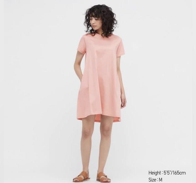 Uniqlo pink on sale dress