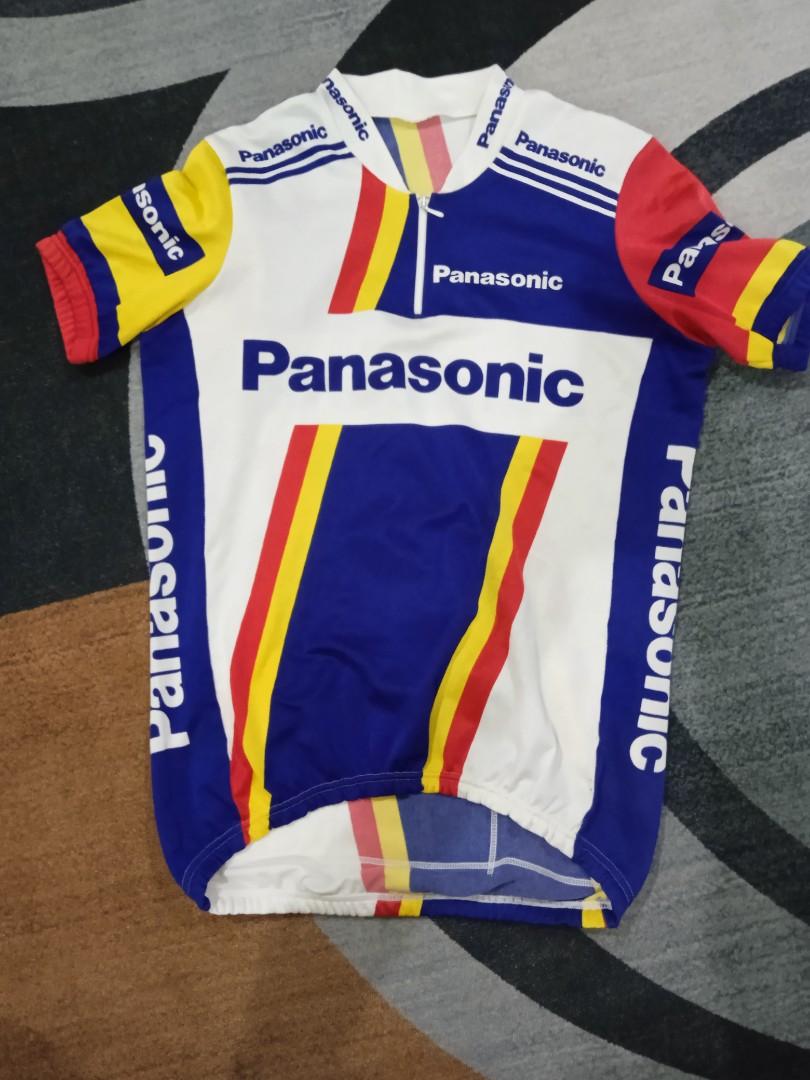 Panasonic Cycling Jersey Sports Equipment Bicycles Parts