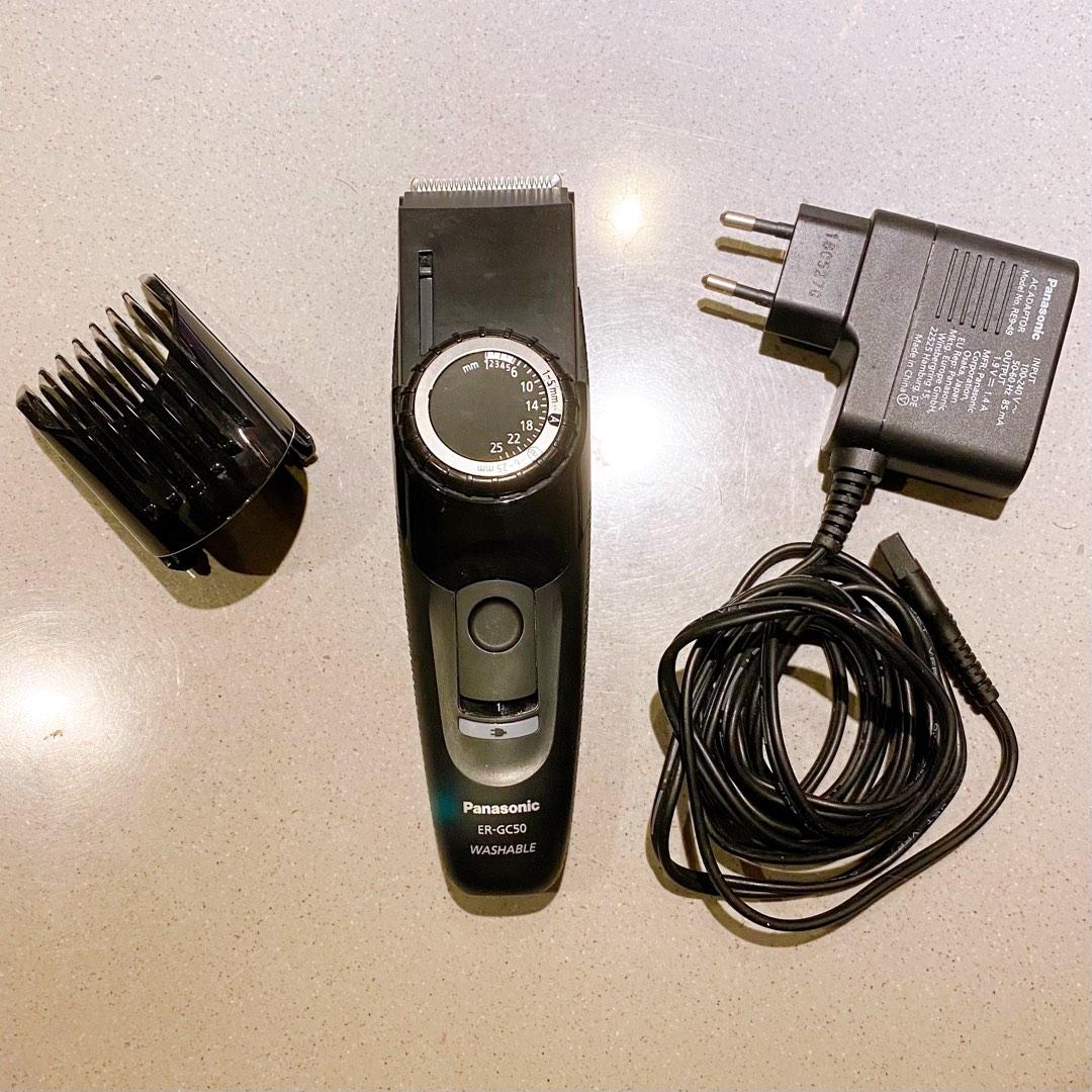 Panasonic國際版電動理髮器理髮刀(型號ER-GC50), 香水、美妝、保養, 身體清潔保養, 毛髮移除在旋轉拍賣