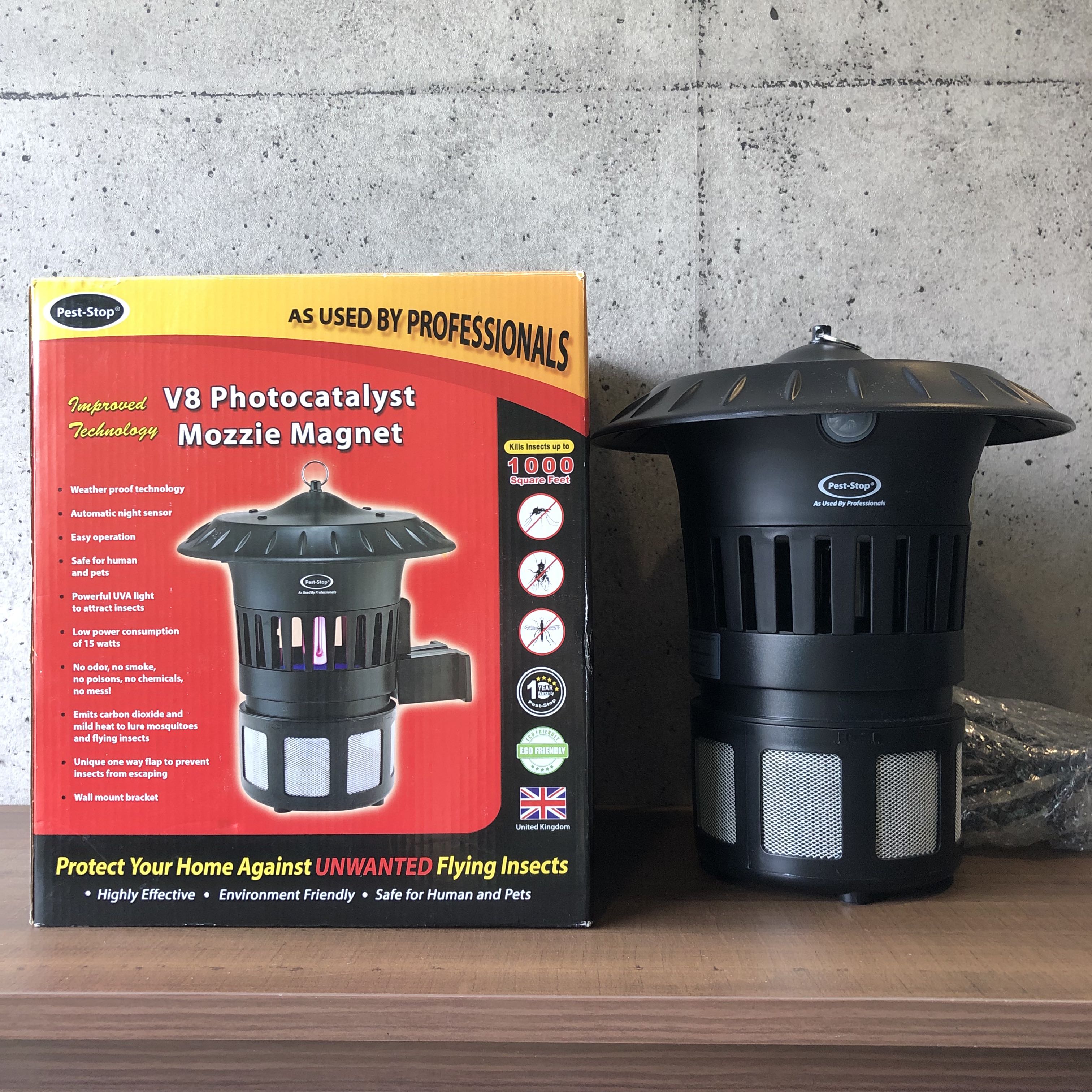 Pest Stop V8 Photocatalyst Mozzie Magnet, TV & Home Appliances, Other ...
