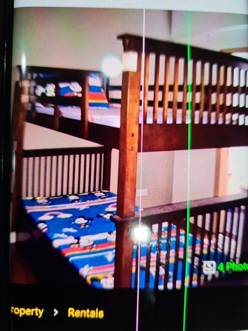 Picket n Rail Bunk Bed Frame, Furniture & Home Living, Furniture, Bed