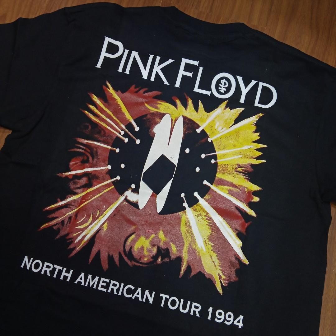Pink Floyd North American Tour 1994 L 74*53, Fesyen Pria, Pakaian
