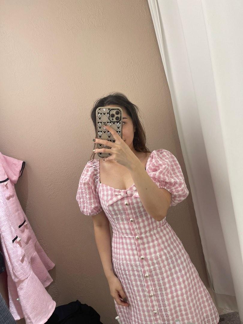 Pomelo x Barbie Pink Dress, Women's Fashion, Dresses & Sets, Dresses on