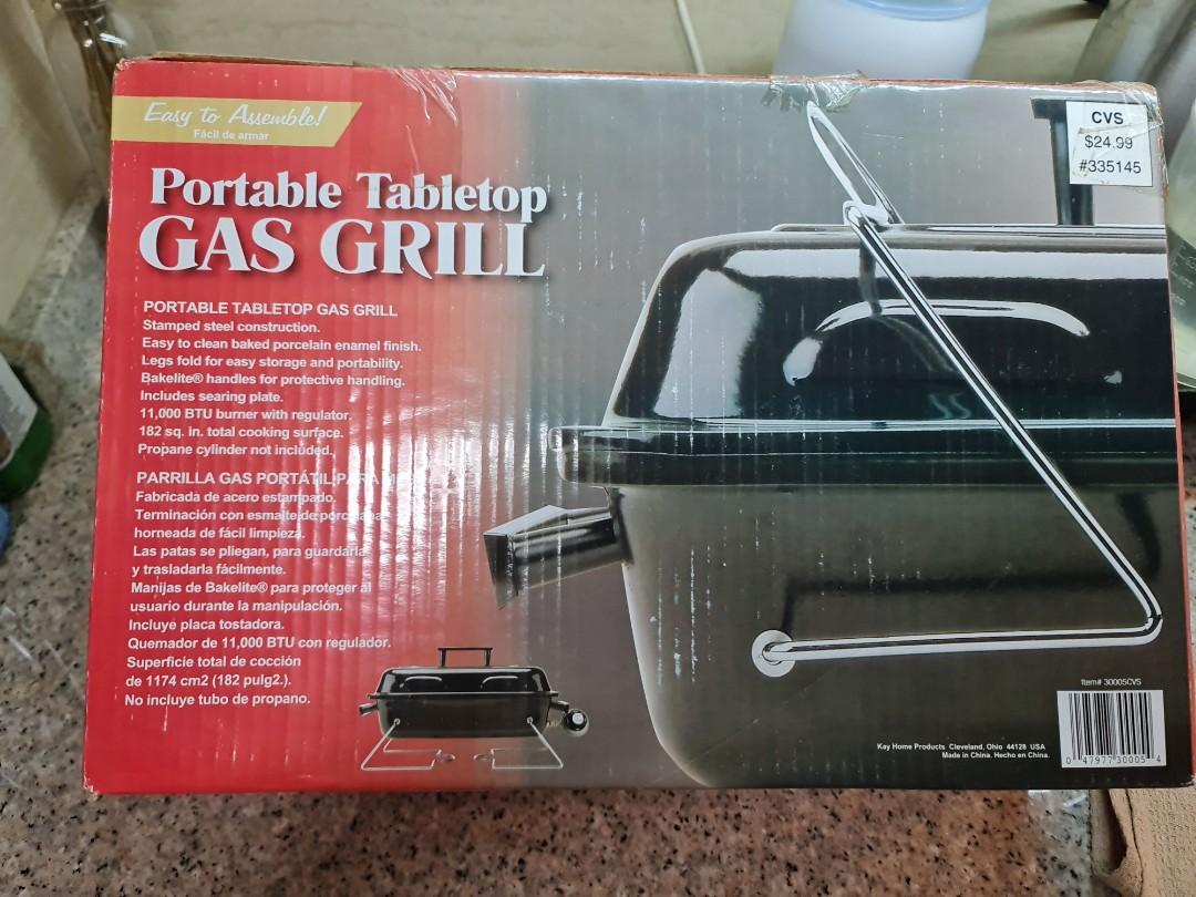 Portable Tabletop Gas Grill, TV & Home Appliances, Kitchen Appliances