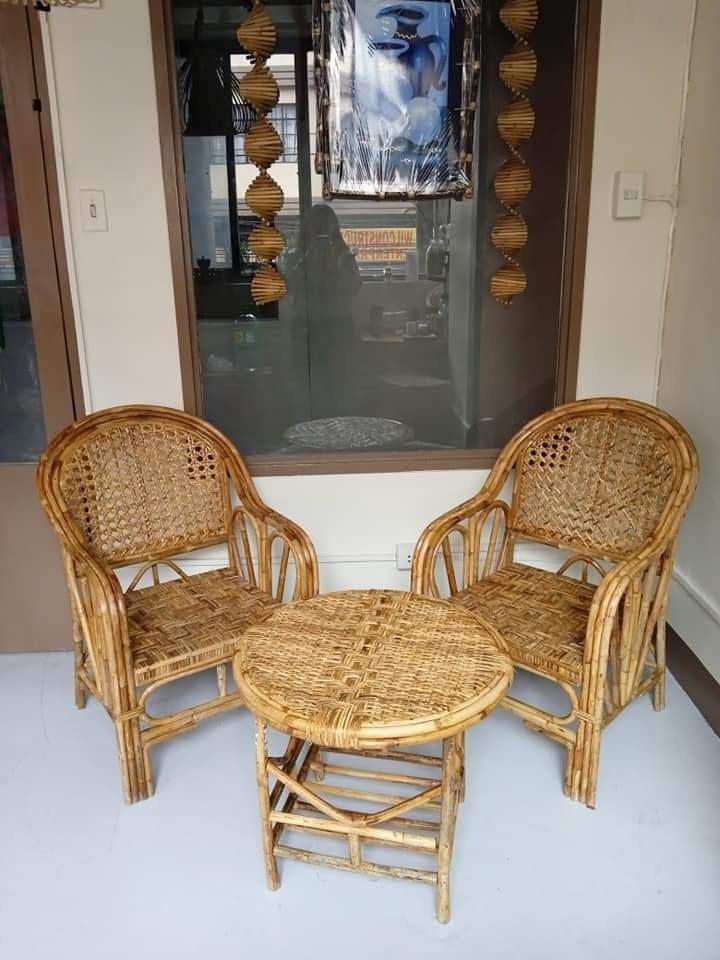 Rattan XL solihiya set, Furniture & Home Living, Furniture, Sofas on