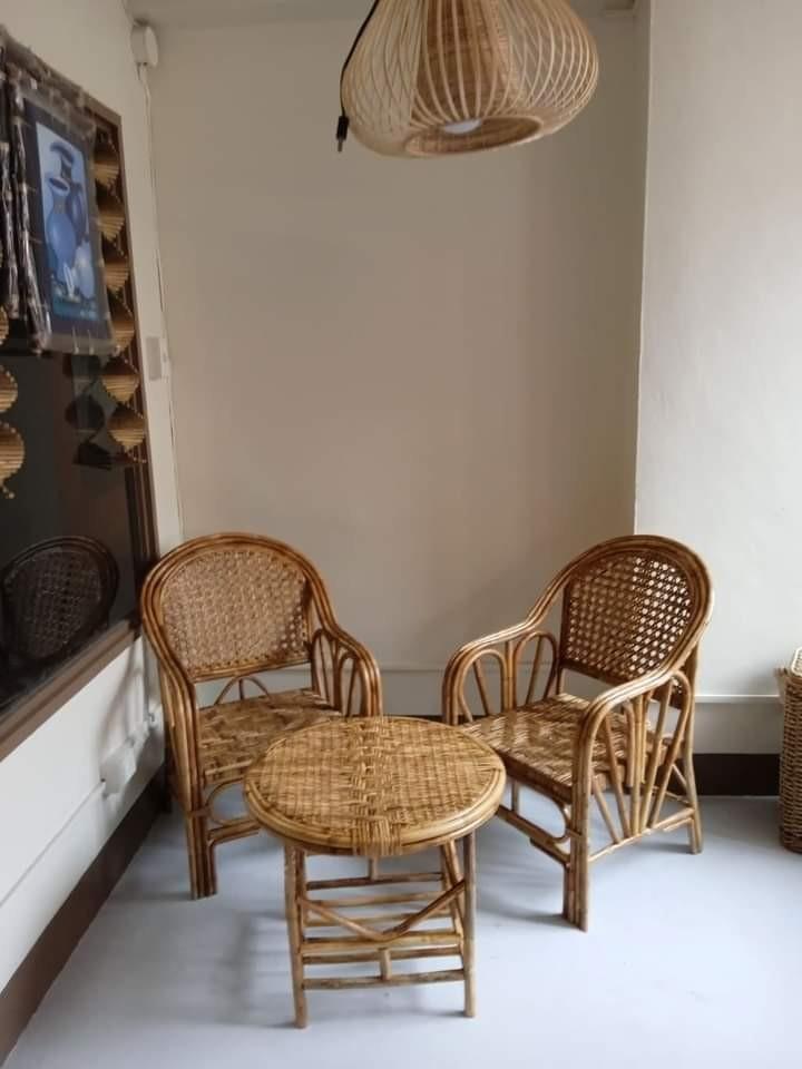 Rattan XL solihiya set, Furniture & Home Living, Furniture, Sofas on