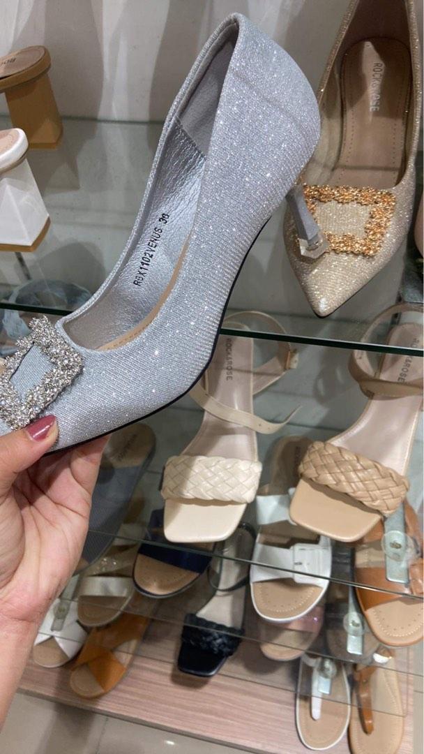 Rock and Rose Wedding Shoes Women s Fashion Footwear Heels on
