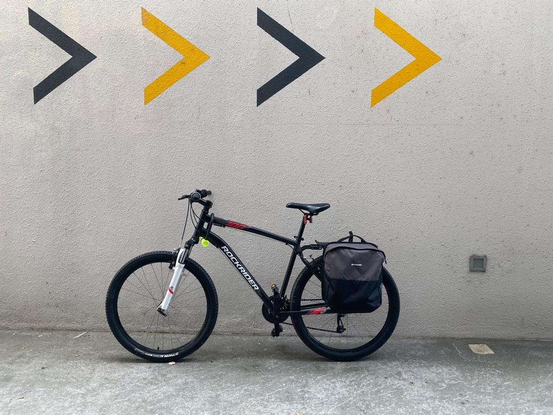 Rockrider sport trail 100 black 2025