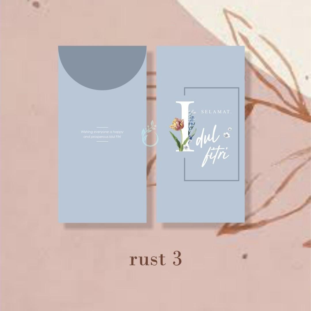 RUST SERIES / READY STOK / Amplop Lebaran / Amplop Hari Raya / Amplop Angpao / Amplop THR / Amplop Motif
